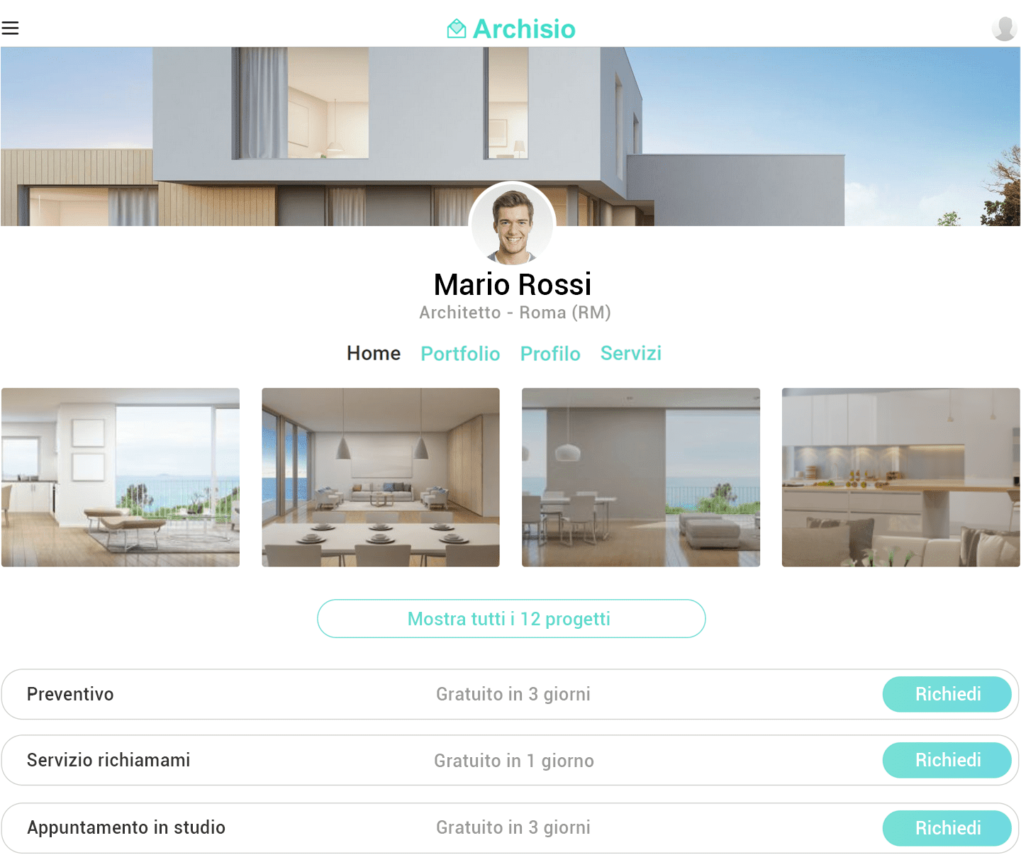 Profilo in Archisio