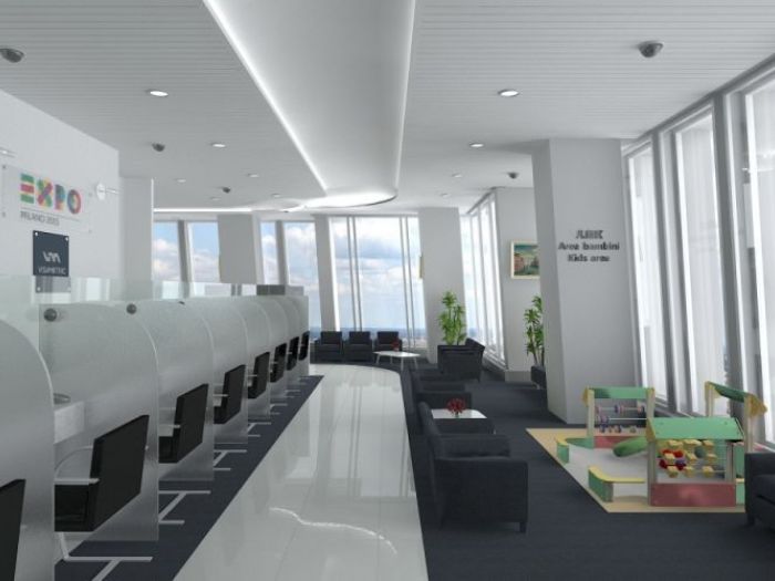 Archisio - Marco Dileo - Progetto Visa office spazio italia