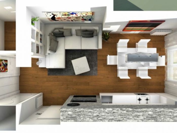 Archisio - Studio Interior Design Berti Daniela srl - Progetto Ristrutturazione appartamento in bologna