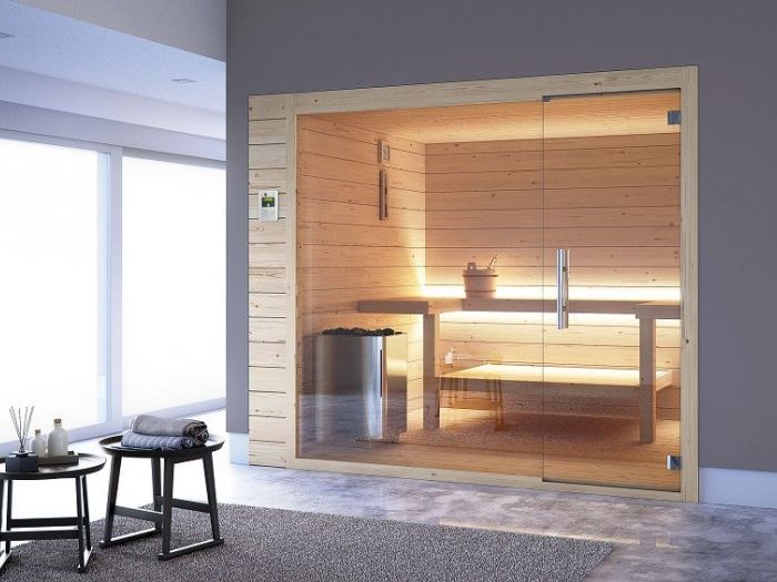 Archisio - Tassonedil - Progetto Sauna dalle prestazioni professionali per creare una spa domestica