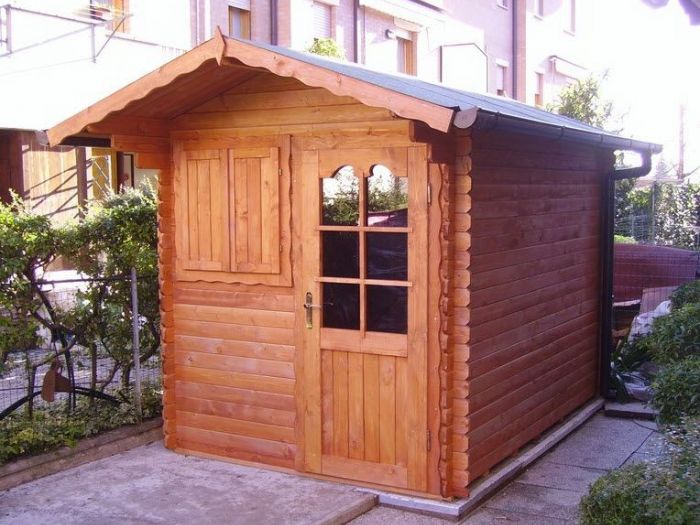 Archisio - Falegnameria Fabrizio Eric - Progetto Casette da giardino in legno