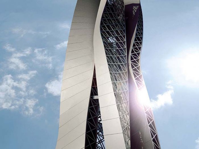 Archisio - Ruggero Lenci - Progetto Concorso internazionale thyssenkrupp per una torre simbolo a dubai