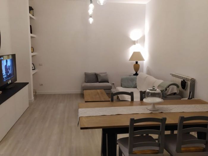 Archisio - Mani Srl Ristrutturazini - Progetto Restyling zona living appartamento sito in roma zona boccea