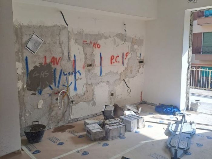 Archisio - Domenico Guadagni - Progetto Cila per diversa distribuzione interna