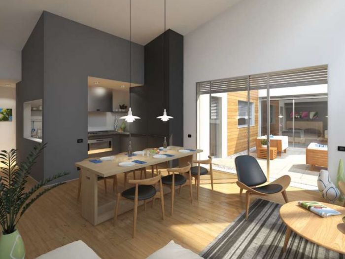 Archisio - Stefano Bassan By Architettidomicilio - Progetto Econtrada san giovanni battista per 16 abitazioni bio ecologiche