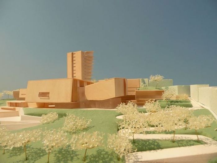 Archisio - Domenico Sforza - Progetto Tesi di laurea in architettura - progettazione architettonica e urbanaProgetto di margine delle mura megalitiche