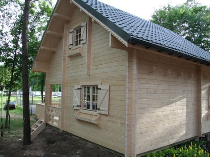 Archisio - Casedilegnosr - Progetto Chalet di legno l 03