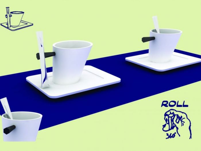 Archisio - Gpa Studio - Progetto Roll tazzina da caff