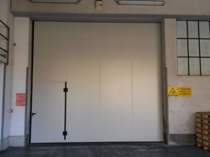 Archisio - Gr Porte - Progetto Porte industriali - porte a libro e porte scorrevoli industriali