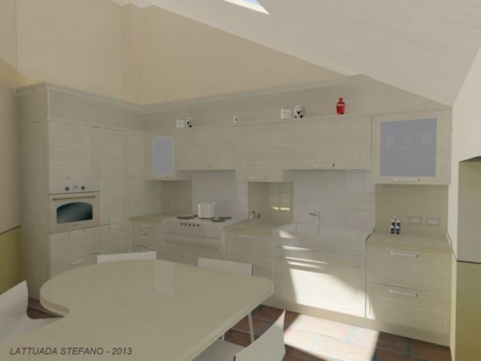 Archisio - Modellazioni 3d E Rendering Di Lattuada Stefano - Progetto Render dinterni