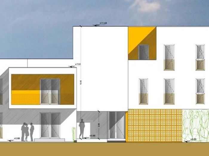 Archisio - Gianpaolo Vacca - Progetto 2015 progettazione definitiva ed esecutiva di un palazzina erp n