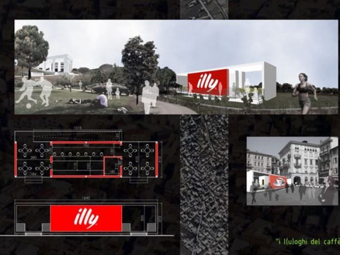 Archisio - Simone Coni - Progetto Chiosco illy