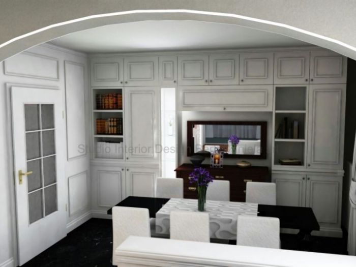 Archisio - Studio Interior Design Berti Daniela srl - Progetto Arredamento boiserie immagine classica