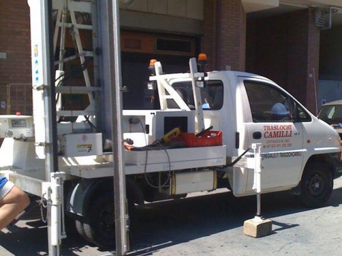 Archisio - Traslochi Camilli - Progetto Scale aeree