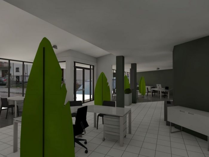 Archisio - Designer1995 Studio Architettura E Arredamento - Progetto Arredamento ufficio direzionale in centro valle intelvi comune di san fedele dintelvi como