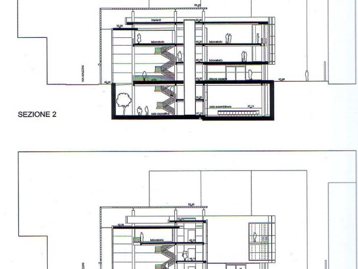 Archisio - Claudio Correale - Progetto Concorso per la progettazione del nuovo centro culturale di san giorgio a cremano