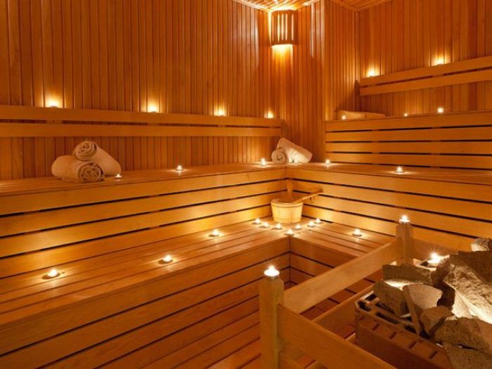 Archisio - Palbo Piscine - Progetto Sauna in legno