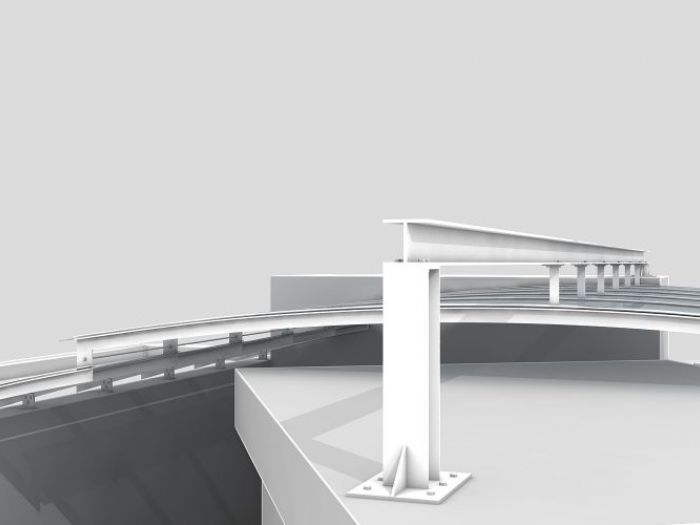 Archisio - Delisabatini Architetti fdeli E Fsabatini Arch Ass - Progetto Pensilina in ferro e vetro