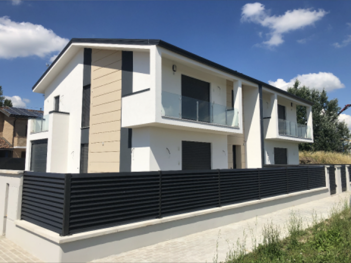 Archisio - Carlo Porcari - Progetto Nuova costruzione bifamiliare in cividale di mirandola