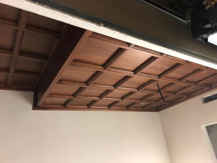 Archisio - Falegnameria Su Misura - Progetto Soffitti a cassettoni