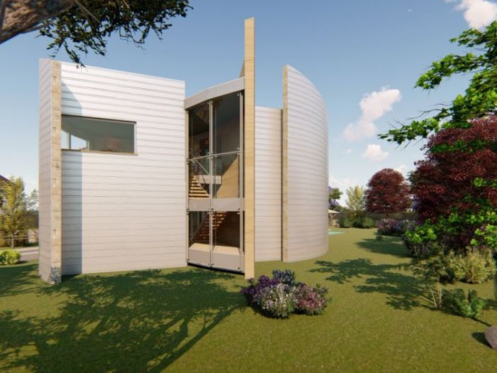 Archisio - Andrea Sorci Natural Living - Progetto Modellazione bim e renderizzazione progetto