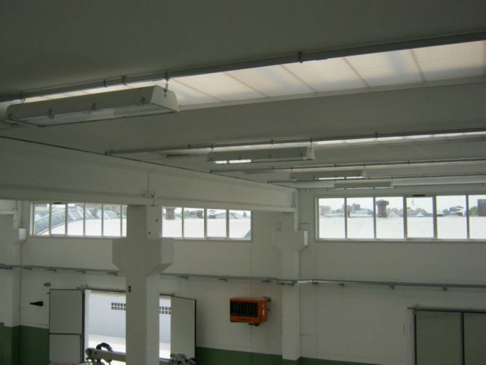 Archisio - Modernaluce Impianti Elettrici - Progetto 2013 monza officina meccanica