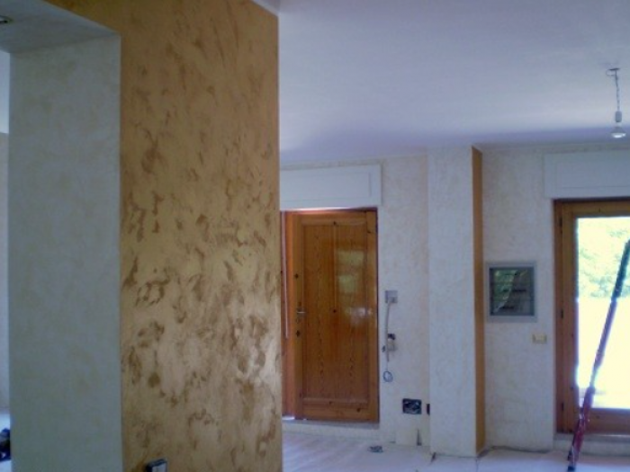 Archisio - Ristrutturazione Casa Roma - Progetto Pitture e decorazioni