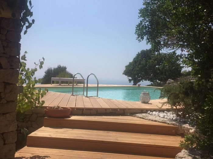 Archisio - Piscine Salento - Progetto Piscina fuori terra 5 x 8