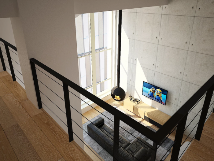 Archisio - Studio Pastore Architettura - Progetto Loft ex edificio industriale