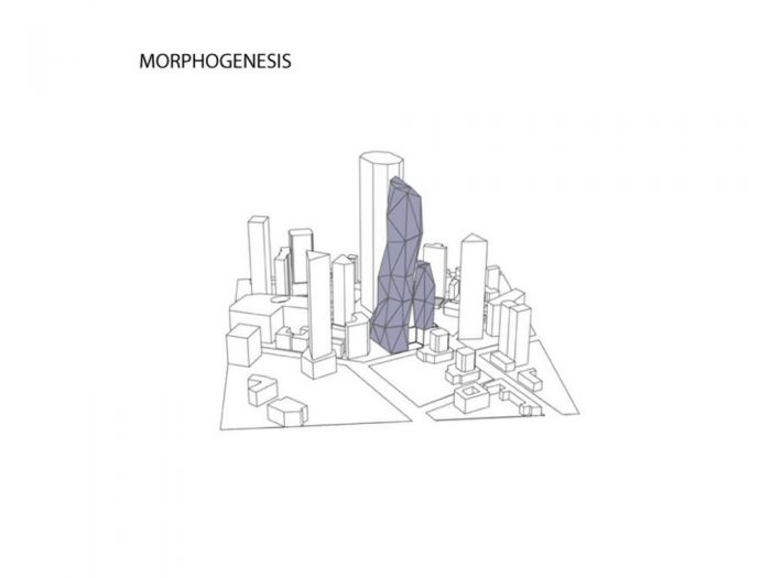 Archisio - Plasma Studio - Progetto Dalian diamond tower