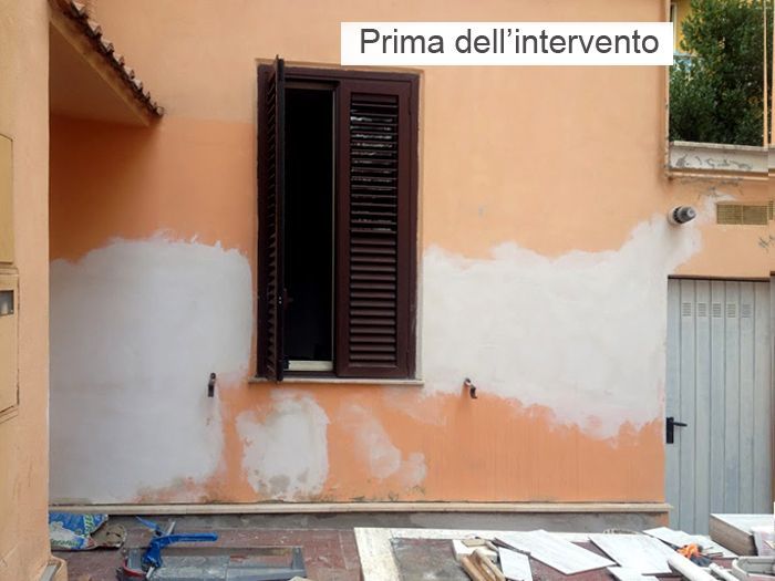 Archisio - Archihouse - Progetto Ristrutturazione facciata appartamento in centro a roma
