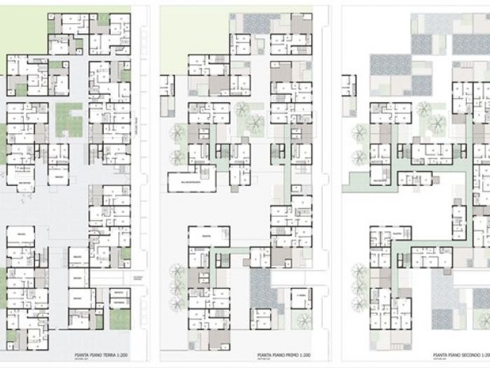 Archisio - Andrea Stipa - Progetto Concorso internazionale vivere a milano - quartiere residenziale a milano 2 premio