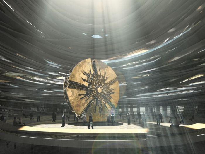 Archisio - Bicuadro - Progetto Pantheon nazionale kazako astana