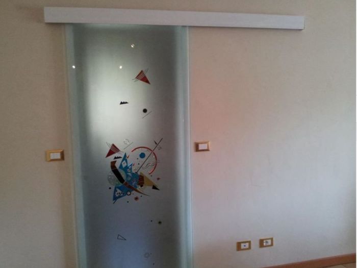 Archisio - Vetreria Anfossi - Progetto Vetrate con decorazioni