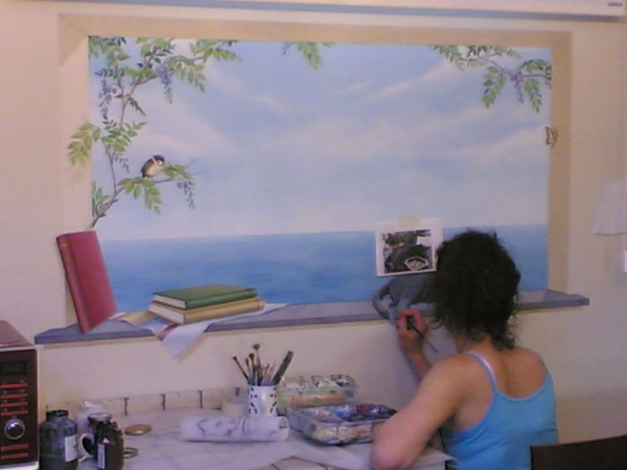 Archisio - Trompe Loeil Di Alessia Coco - Progetto Decorazione in trompe loeil