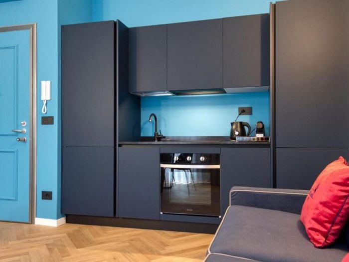 Archisio - Gianluca Chiocca Design - Progetto Trasformazione appartamento 130 mq in 3 bedbreakfast - milano