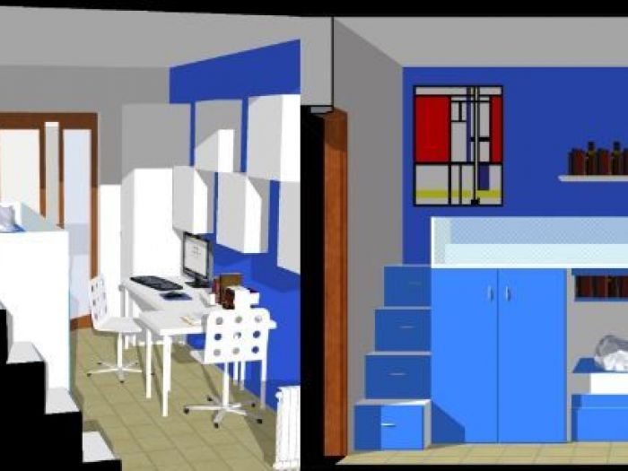 Archisio - Federica Rabotti - Progetto Progetto di arredo camera da letto