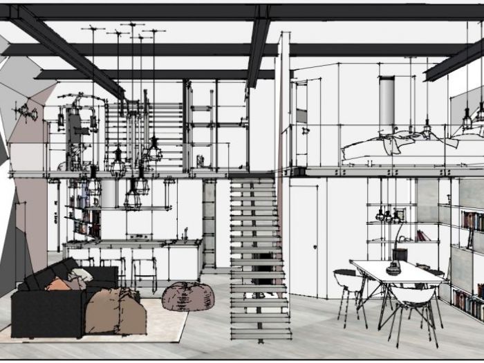 Archisio - Cristina Colombini - Progetto Loft in citt