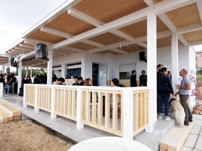 Archisio - Marco Quagliatini - Progetto Chiosco barracuda summer fire