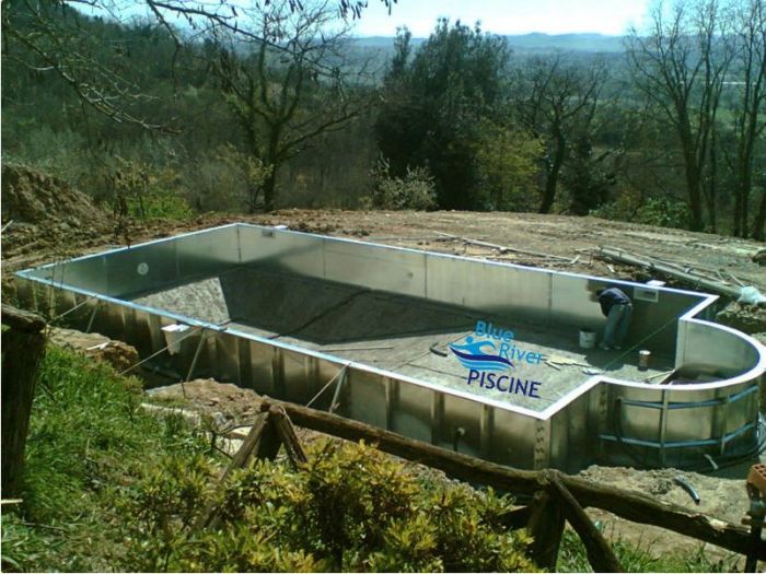 Archisio - Blue River Piscine - Progetto I nostri cantieri