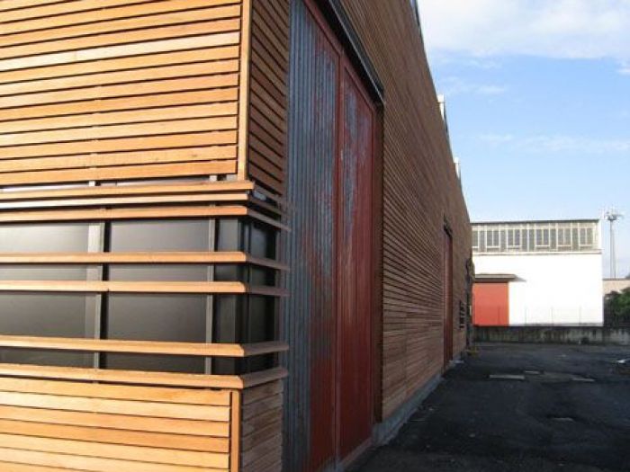 Archisio - Mauro Rossaro - Progetto Rivestimento capannone a bologna