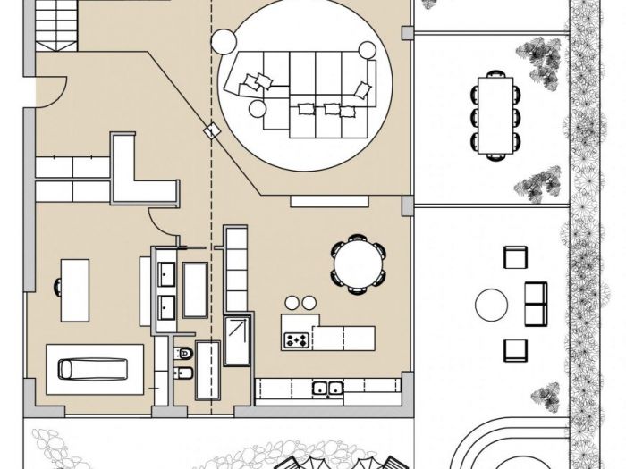 Archisio - Annalisa Carli - Progetto Un attico in stile loft in milano