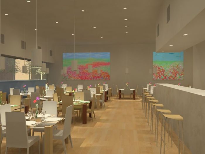 Archisio - Danilo Forieri - Progetto Ristorante il fiore - milano