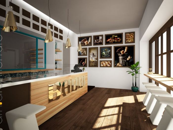 Archisio - Arnia Architetture - Progetto Gelaterie babbi