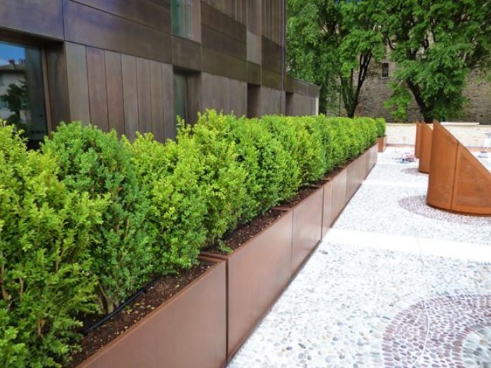 Archisio - Rizzi Giardini - Progetto Allestimento spazi esterni hotel relais san lorenzo