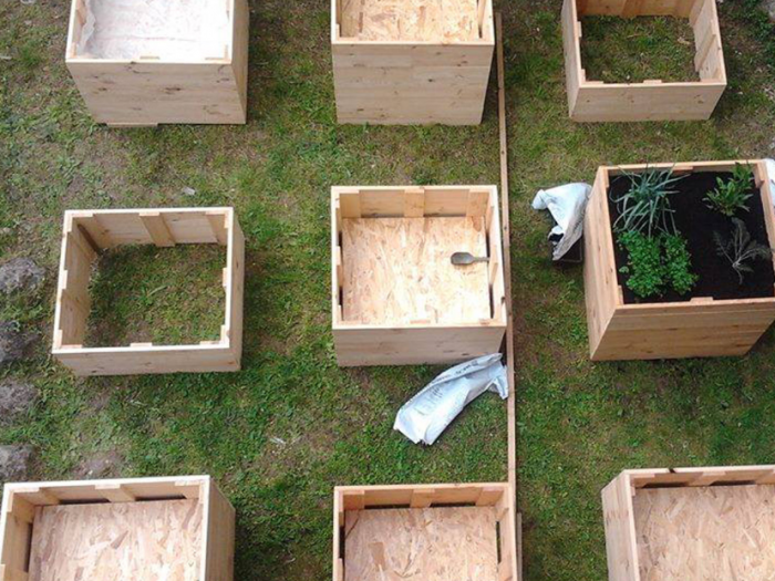 Archisio - Davide Stona - Progetto Installazione temporanea per hortus sanitatis