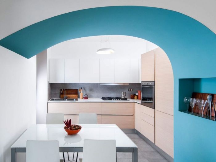 Archisio - Caterina Esposito - Progetto Ristrutturazione di un appartamento di 85mq