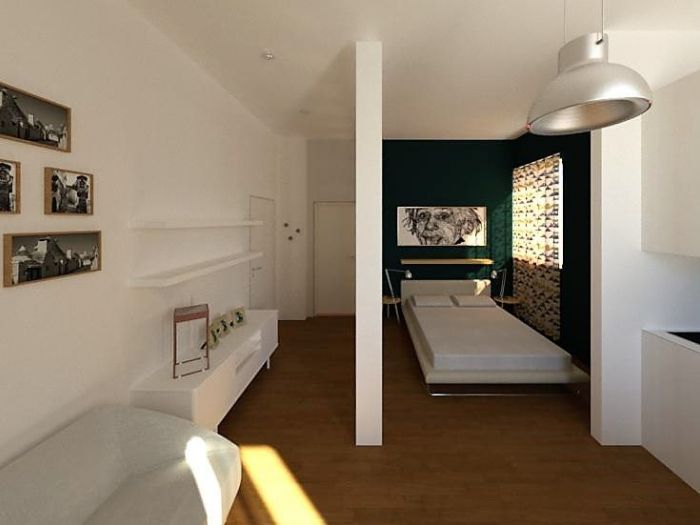 Archisio - Angelo Cavallo - Progetto Progetto di un monolocale