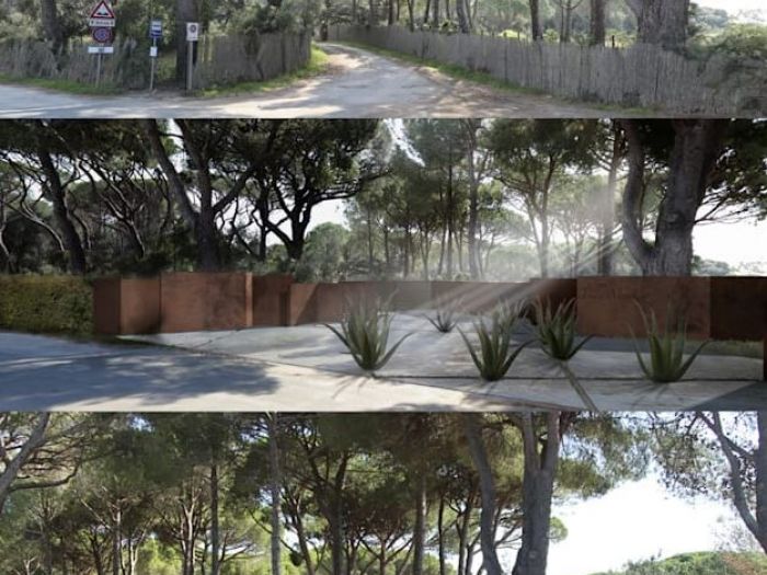 Archisio - Architectural Make Up - Progetto The gate roccamareArch massimo viti arch francesca amore