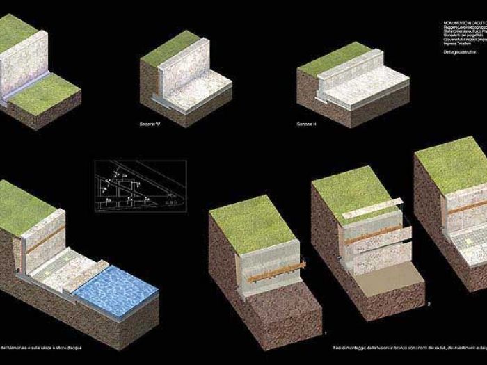 Archisio - Ruggero Lenci - Progetto Concorso per un monumento ai caduti di nassiriya